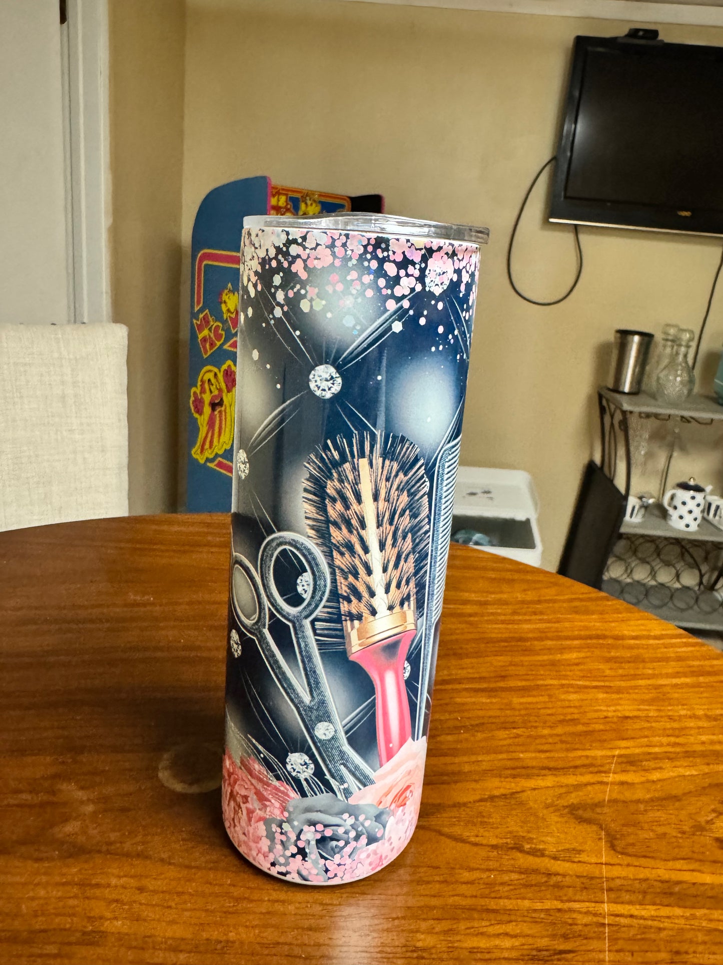 Hair stylist tumbler