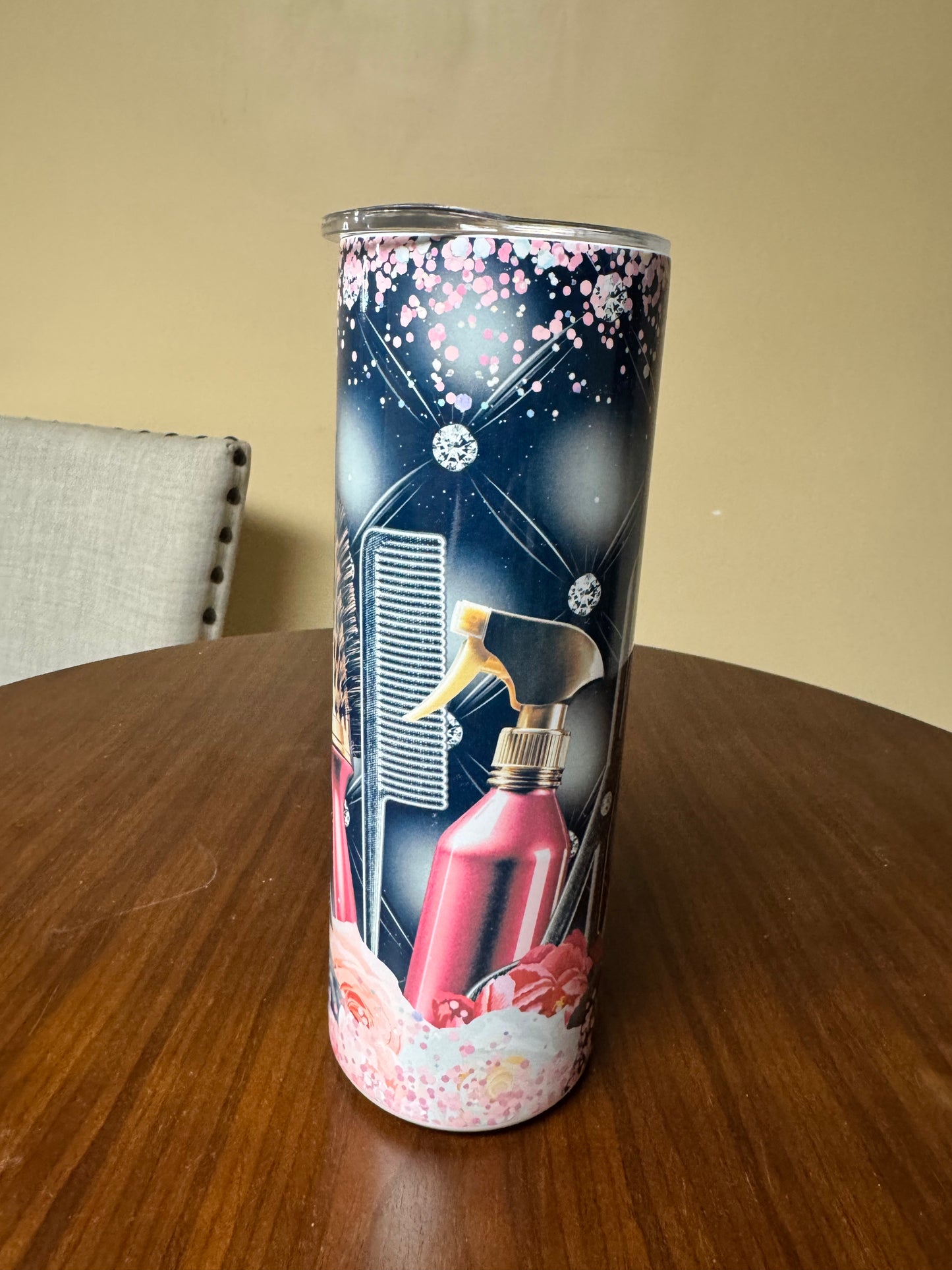 Hair stylist tumbler