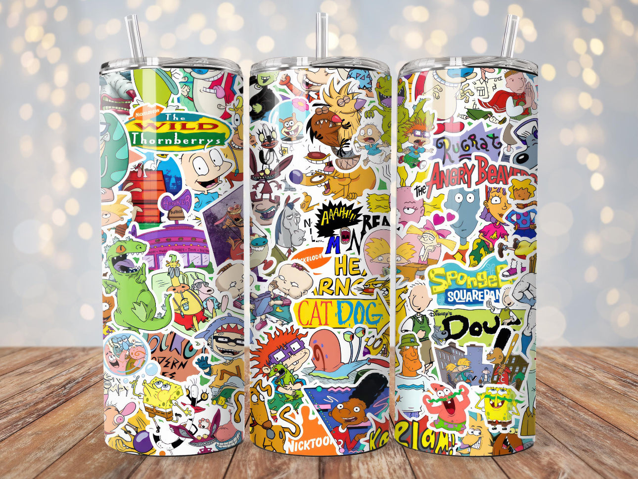 Throwback Cartoon Tumbler
