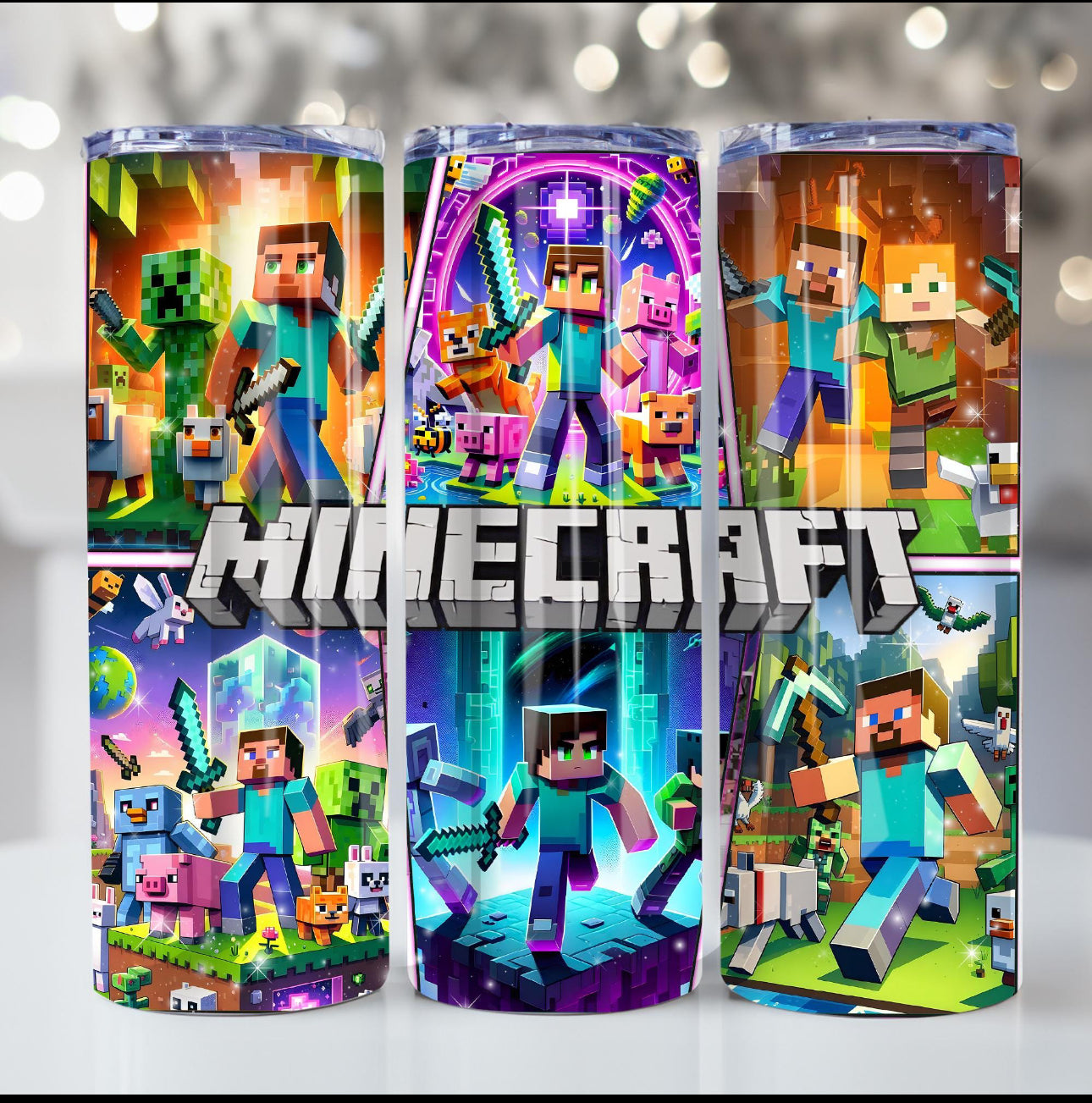 Minecraft 20 oz Water Bottle