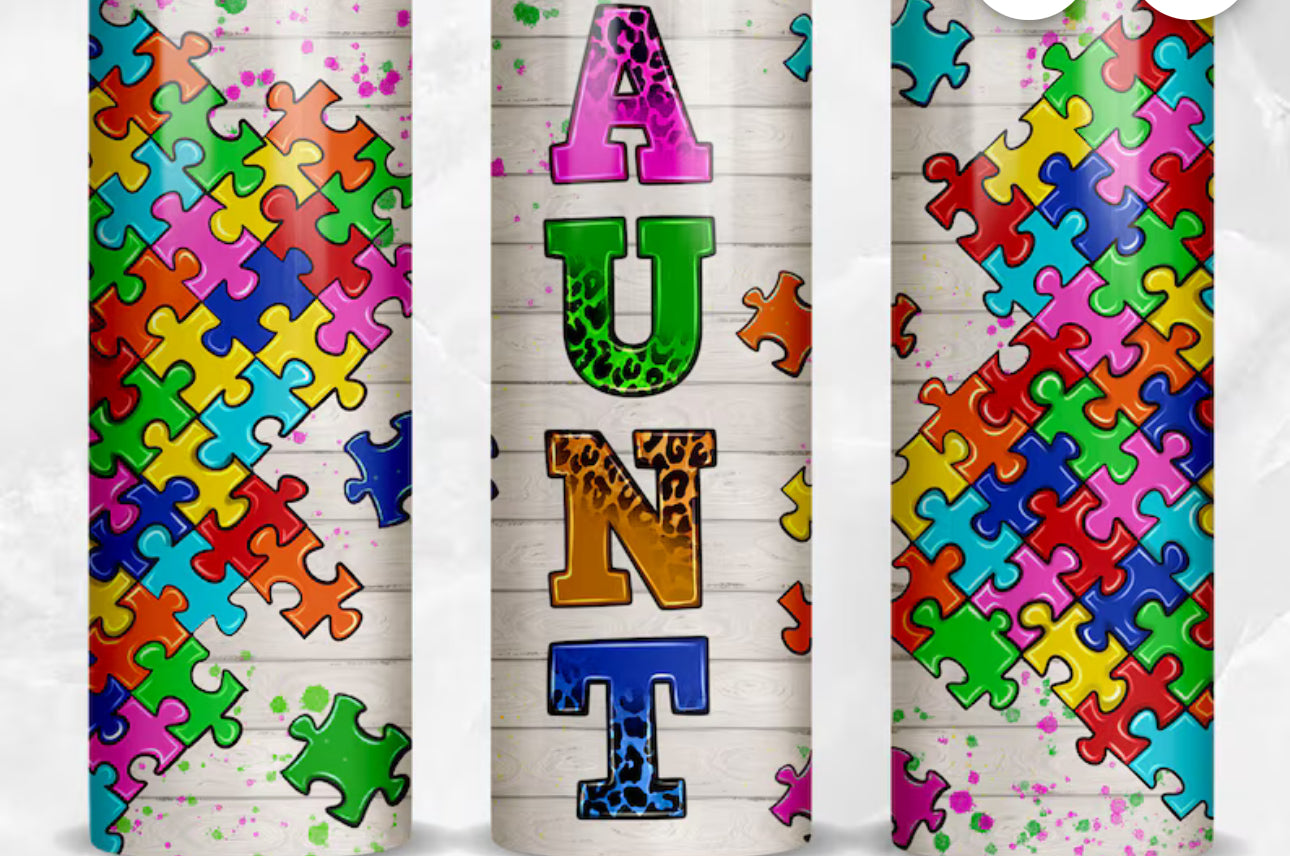 Autism Awareness Aunt